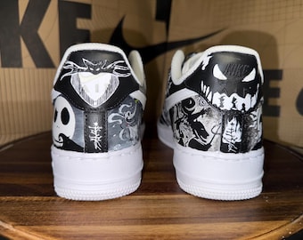 Custom Nightmare Before Christmas Nike Air Force 1s