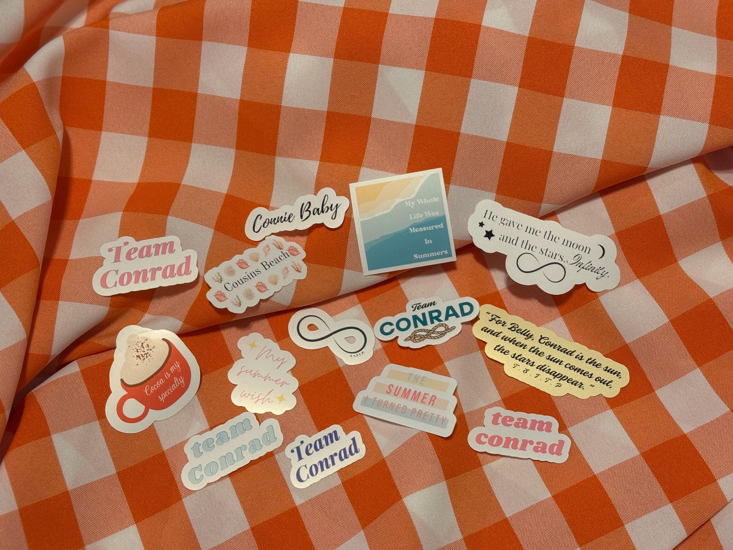 Team Conrad - The Summer I Turned Pretty Stickers - TSITP