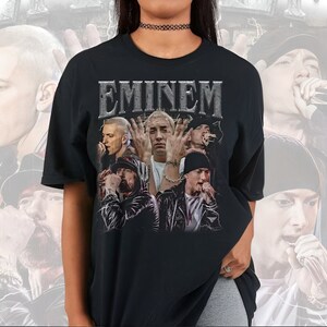 Eminem Vintage 90s Shirt | Sweatshirt | Hoodies, Eminem T-shirt, Eminem Graphic Tee, Rap Music Shirt, Rap Vintage Tee, Gift For Him and Her