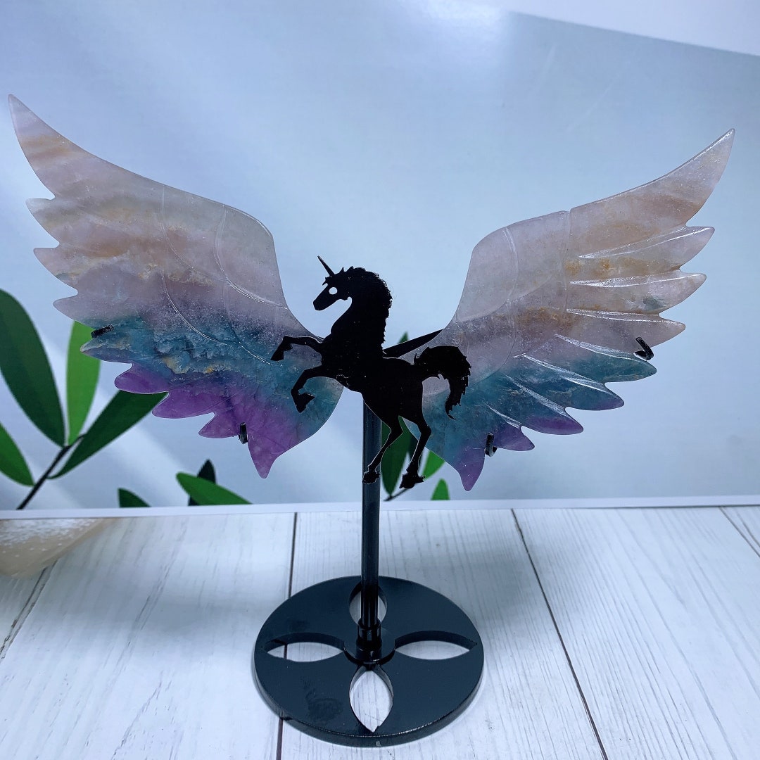 Fluorite Crystal Witch Wings main image 0
