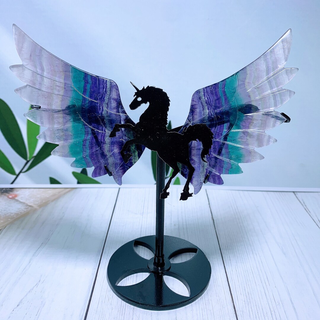 Fluorite Crystal Witch Wings main image 1