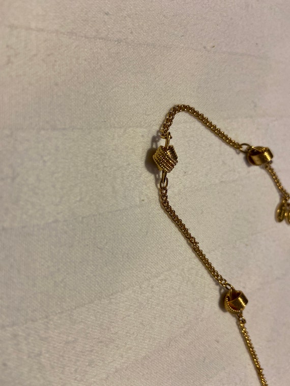 Avon Vintage Delicate Knot Necklace - image 3