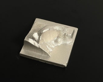 ヨセミテハーフドーム鋳造: .999 ファインシルバー