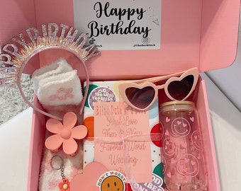 Birthday Book Box - Birthday Gift Box, Gifts for Her, Book Lover Gifts, Birthday Boxes, Birthday Gifts, Book Lover Gifts, Birthday Basket