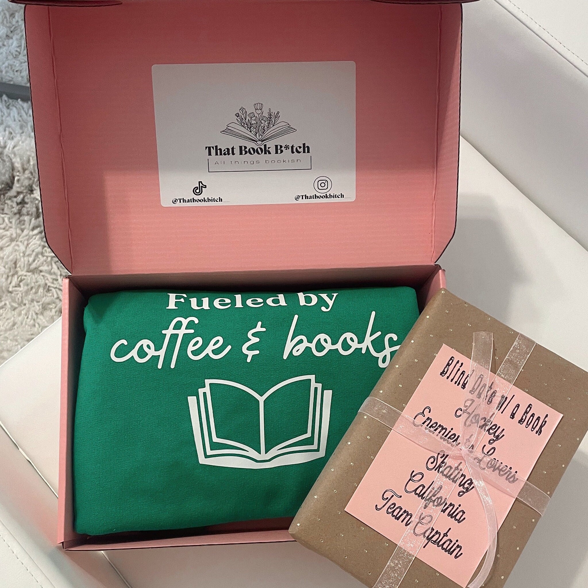 Book & Sweatshirt Box Blind Date With a Book Box Surprise Etsy