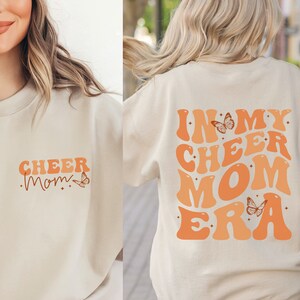 In My Cheer Mom Era Sweatshirt Cheer Mom Sweatshirts Cheer Mom Crewneck Cheer Mama Sweatshirt Cheer Mom Gift Cheerleader Mom Sweatshirt