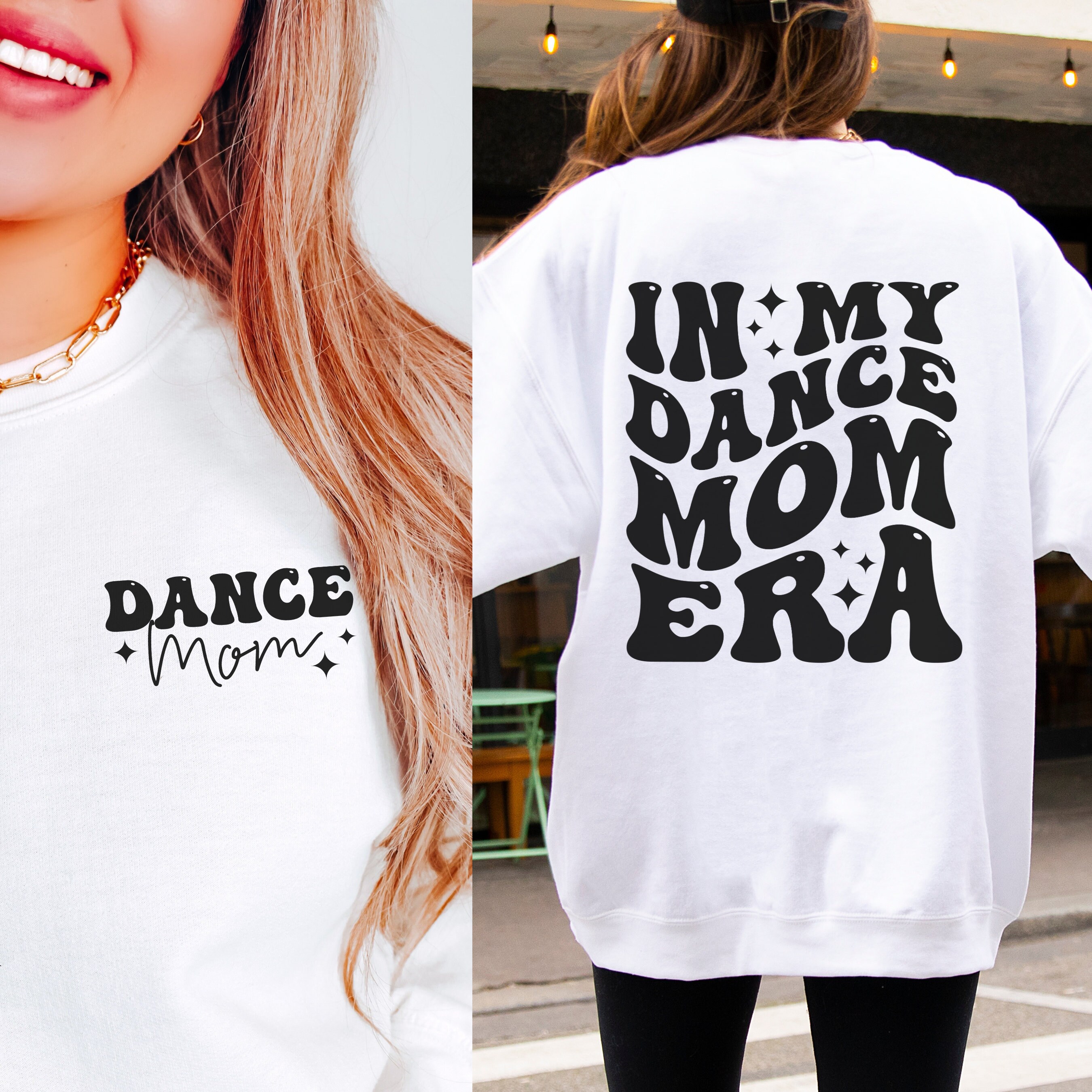 In My Dance Mom Era Sweatshirt Dance Mom Sweatshirt Dance Mom Crewneck Dance Mama Sweatshirt Dance Mom Gift Dance Mom Sweater Dancemom Shirt