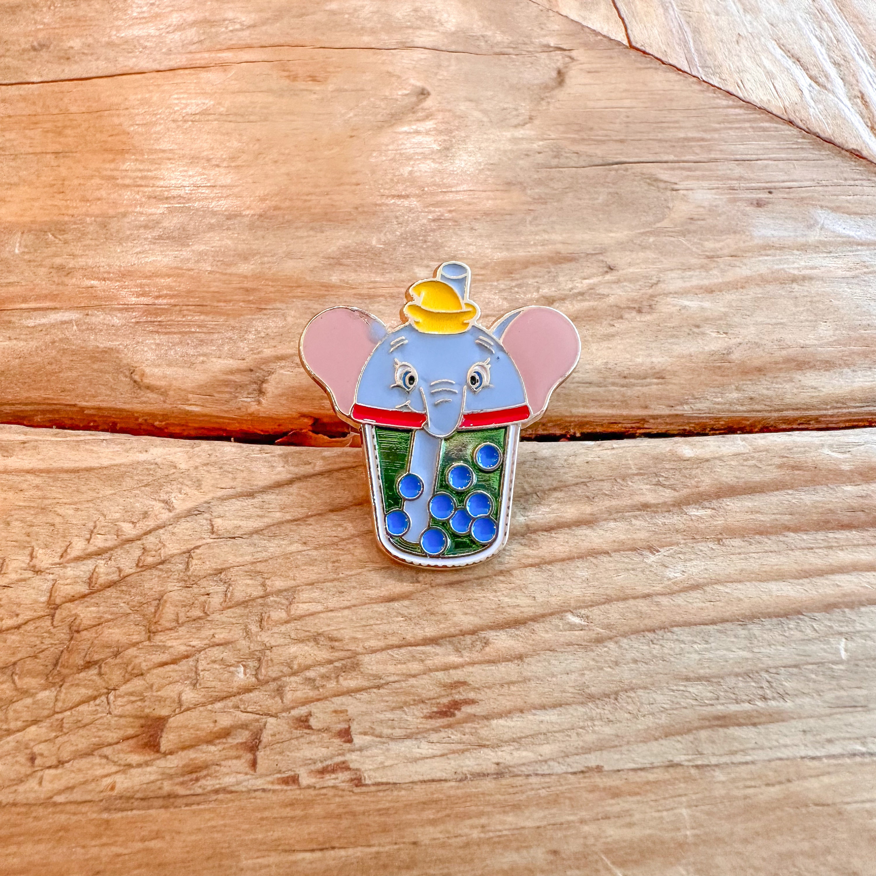 Cat Pin Bubble Example Disney Inspired Boba Tea Pin, Milk Tea Pin, Bubble Tea Pin - Elephant ...