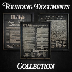 Founding Documents - Laser Engraved