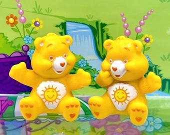 Figurka Funshine Care Bear z 2003 r.: żółty TCFC, 1,5"