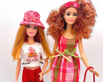 Tenue / Vêtement Pour Poupée Barbie (Mattel) - Modèle Probable 2476 - Occasion - Pour Collection Ou Jeu