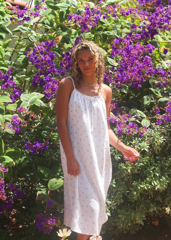 Luna 100% Organic Cotton Maxi Dress