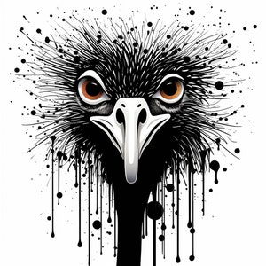 FRAZZLED OSTRICH COLLECTION -- 4