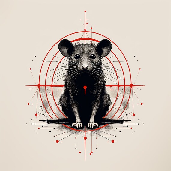 Target Rats Poster Target Wall Tattoos