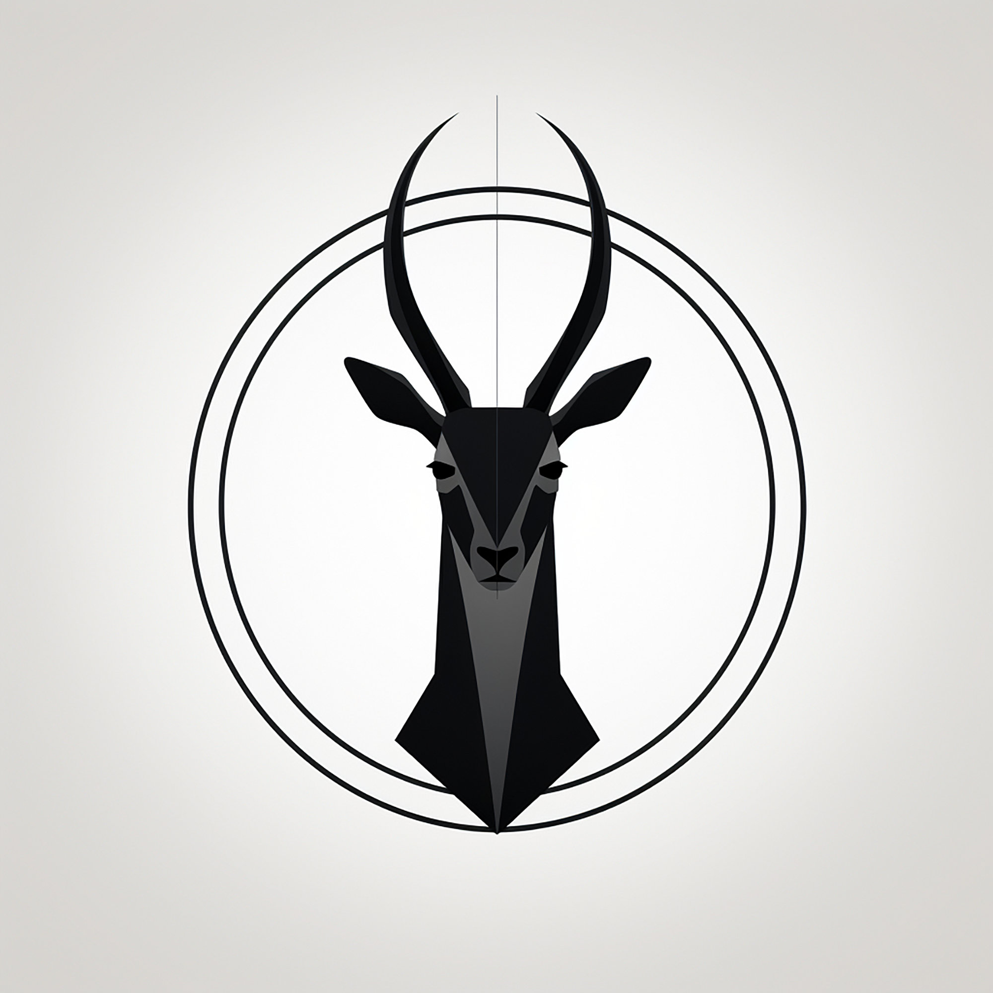 antelope-minimalist-clip-art-illustration-printable-wildlife-decal-for-sticker-stencil-logo-tattoo-wall-decor-etsy