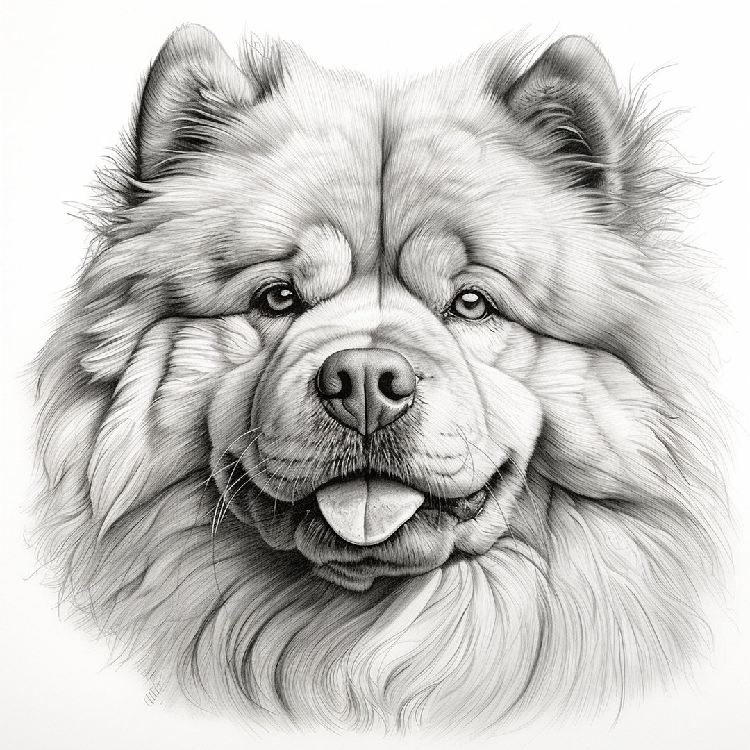 Chow Chow Phone Case Wallet - Black Chow Chow Phone Case Wallet - Black