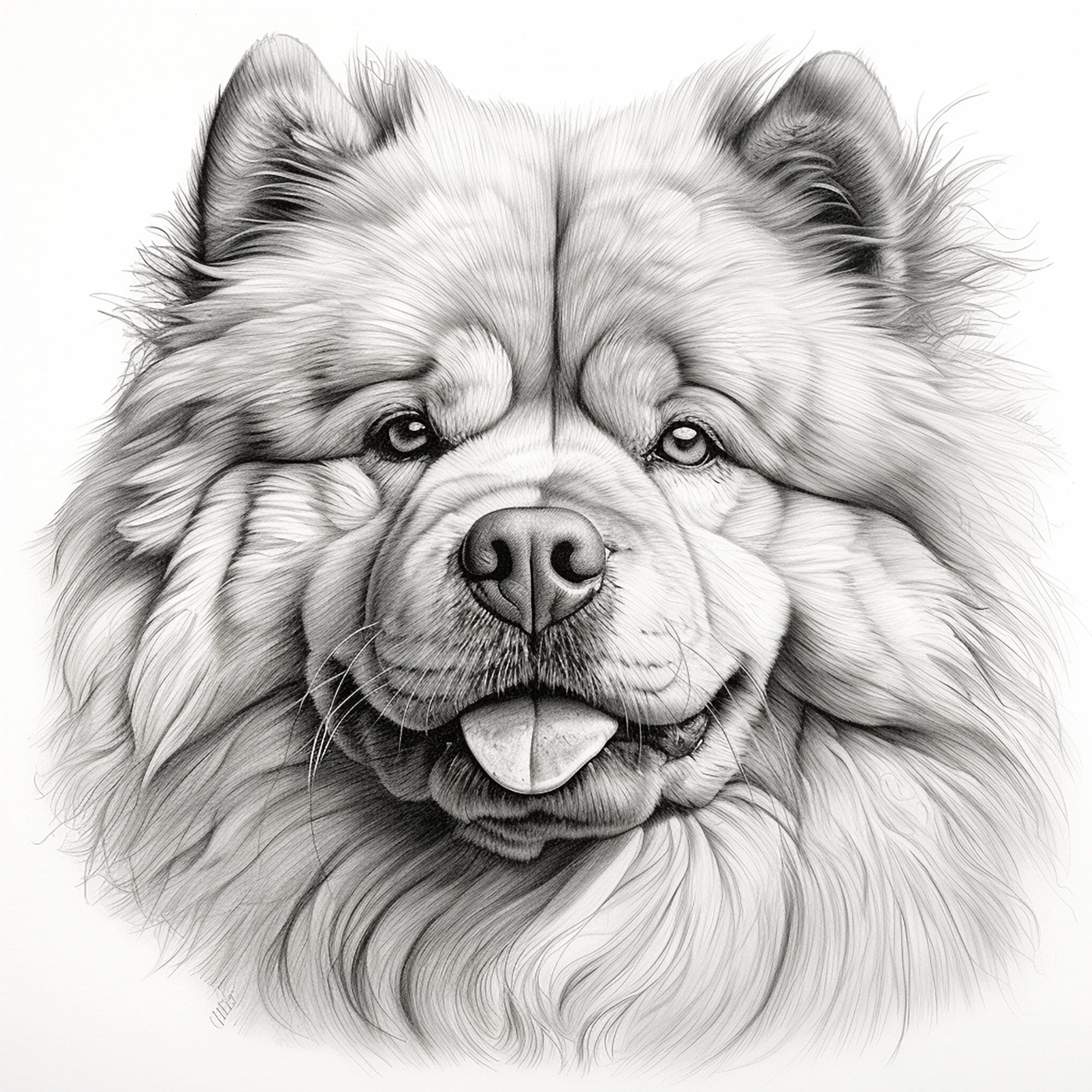 Chow Chow Phone Case Wallet - Black Chow Chow Phone Case Wallet - Black
