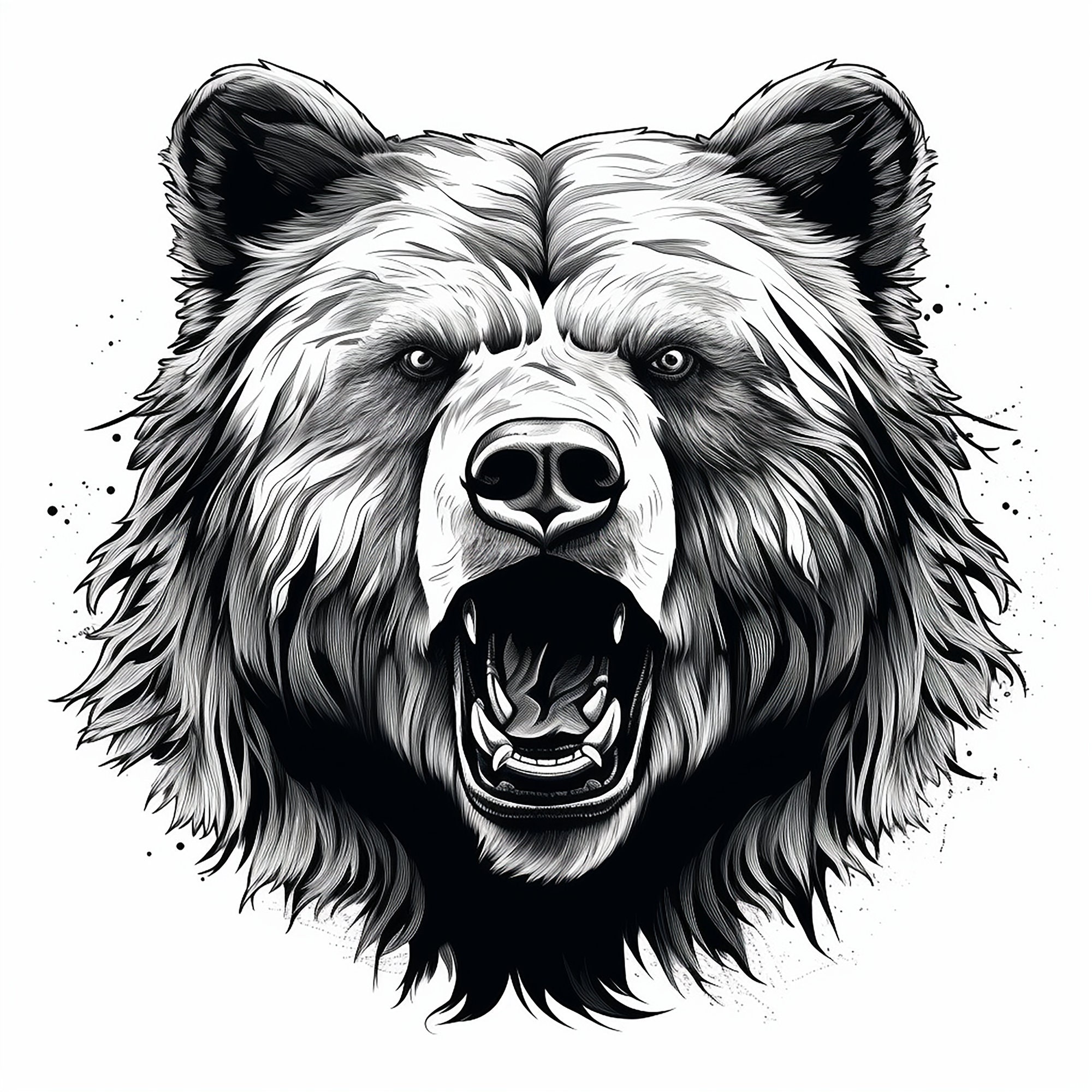 Black Bear Stencil - Etsy black-bear-stencil-etsy