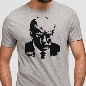 Trump Mugshot graphic