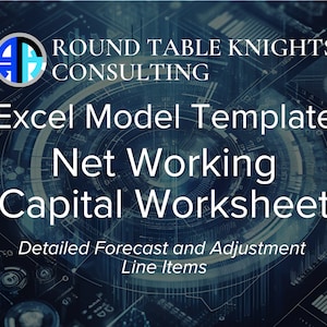 Excel Template - Net Working Capital (NWC) Worksheet