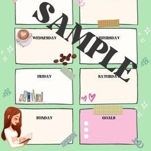 Printable Weekly Reading Log