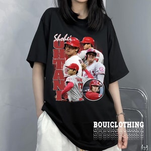 ParaPencariKaos Shohei Ohtani Shirt, Shohei Ohtani Vintage Shirt, Shohei Ohtani Bootleg Tshirt, Shohei Ohtani 90s Tshirt, Homage Retro Classic Graphic Tee