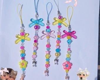 Wancore Kawaii Cat Phone Charms