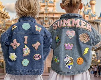 Kmart denim jacket kids deals