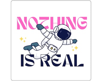 Fun Laptop Sticker Astronaut