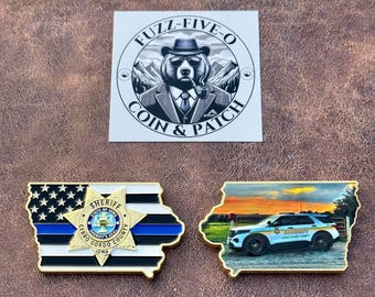 Cerro Gordo County Iowa Sheriff's Office Challenge Coin