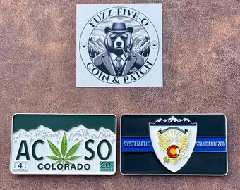 Colorado Drug Recognition Expert DRE Challenge Coin