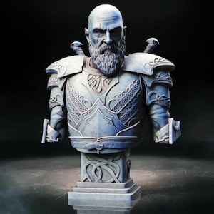Kratos Bust - STL