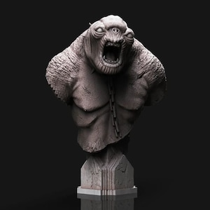Cave Troll Bust - STL