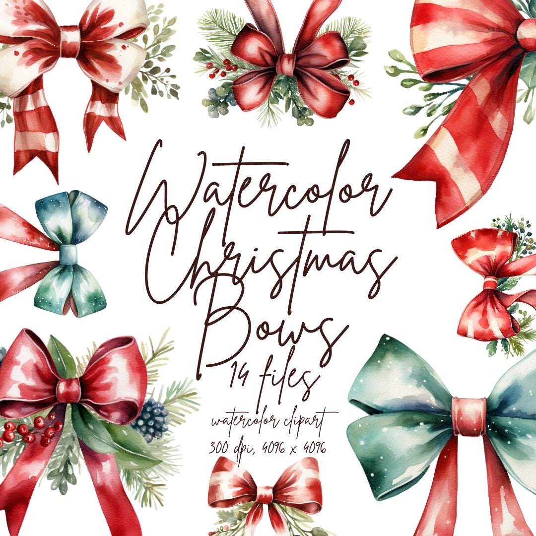 watercolor red bow ribbon 16548486 PNG