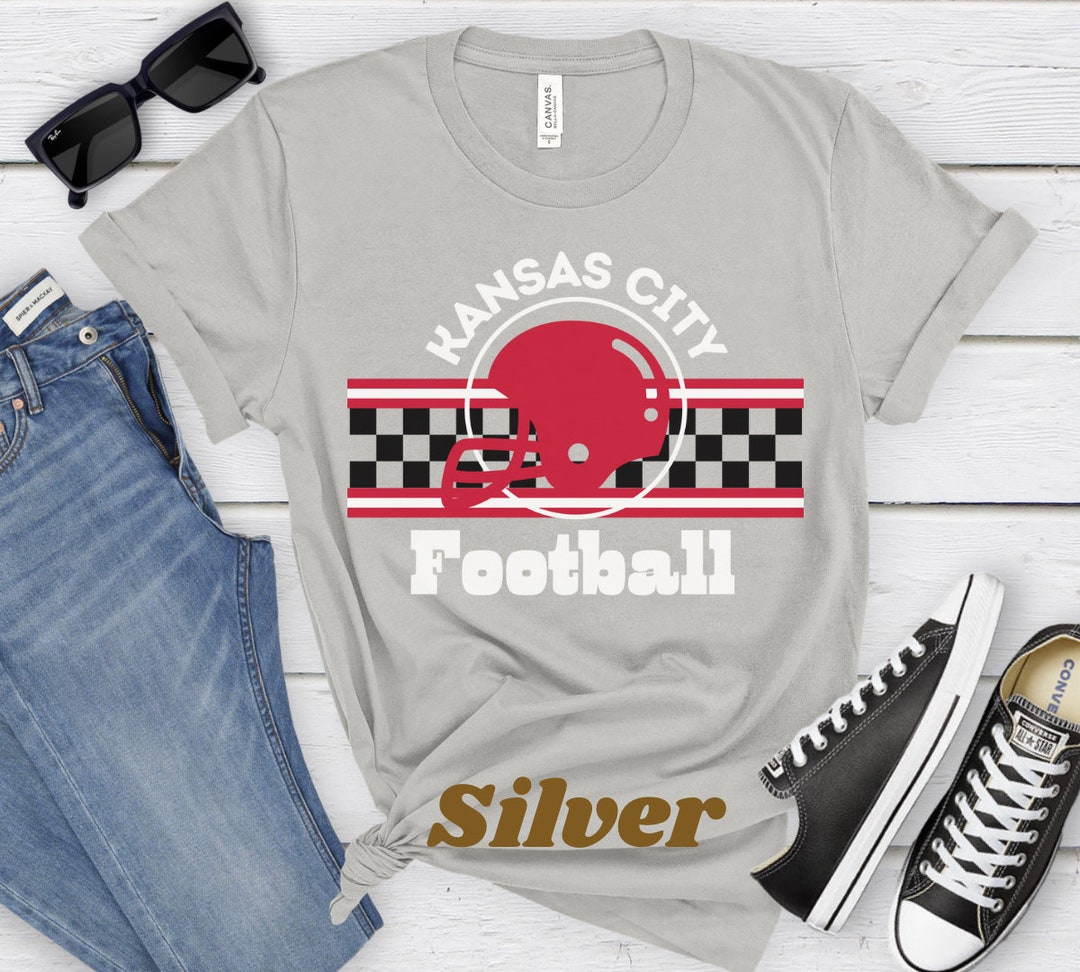Kansas City Football Shirt, Retro Football Tshirt, Vintage Fall Tshirt, Retro Fall Football