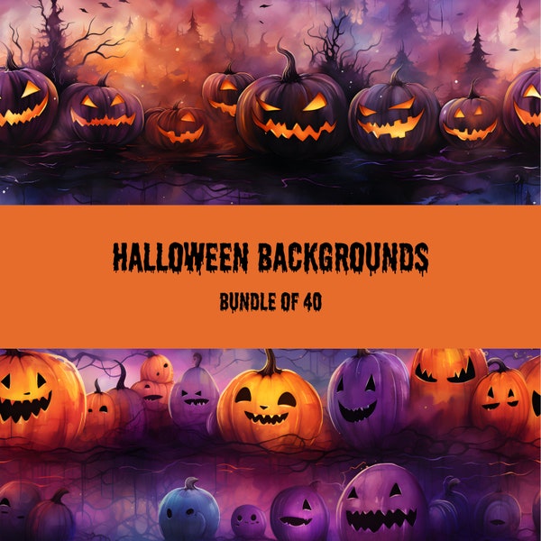 Halloween Zoom Backgrounds Etsy