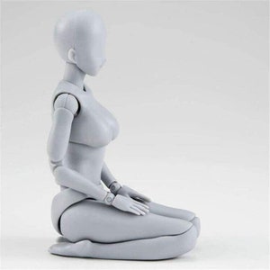 15CM Art Sketch Draw Male Female Movable body chan joint Action Figure Toys  artist Art painting Anime model Mannequin
