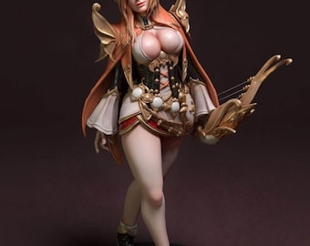 Chica Arquera de Fantasía – Modelo 3D, Archivo STL / Descarga Digital