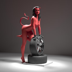 Devil Car Demon-3dprint Stl 3D wydruk 3d projekt stl plik rysunek wydruk