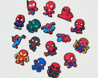 Spiderman Croc Charm Bundles