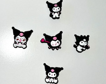 Kuromi Croc Charm Bundle