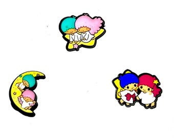 Little Twin Stars Croc Charm Bundle