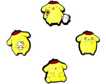 Pompompurin Croc Charm Bundle