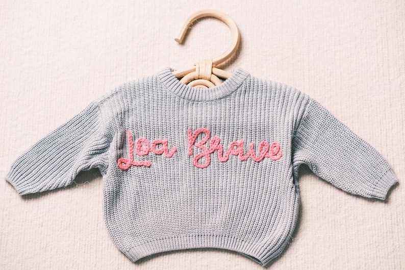 Adorable Personalized Toddler Sweaters Create Lasting Etsy Australia
