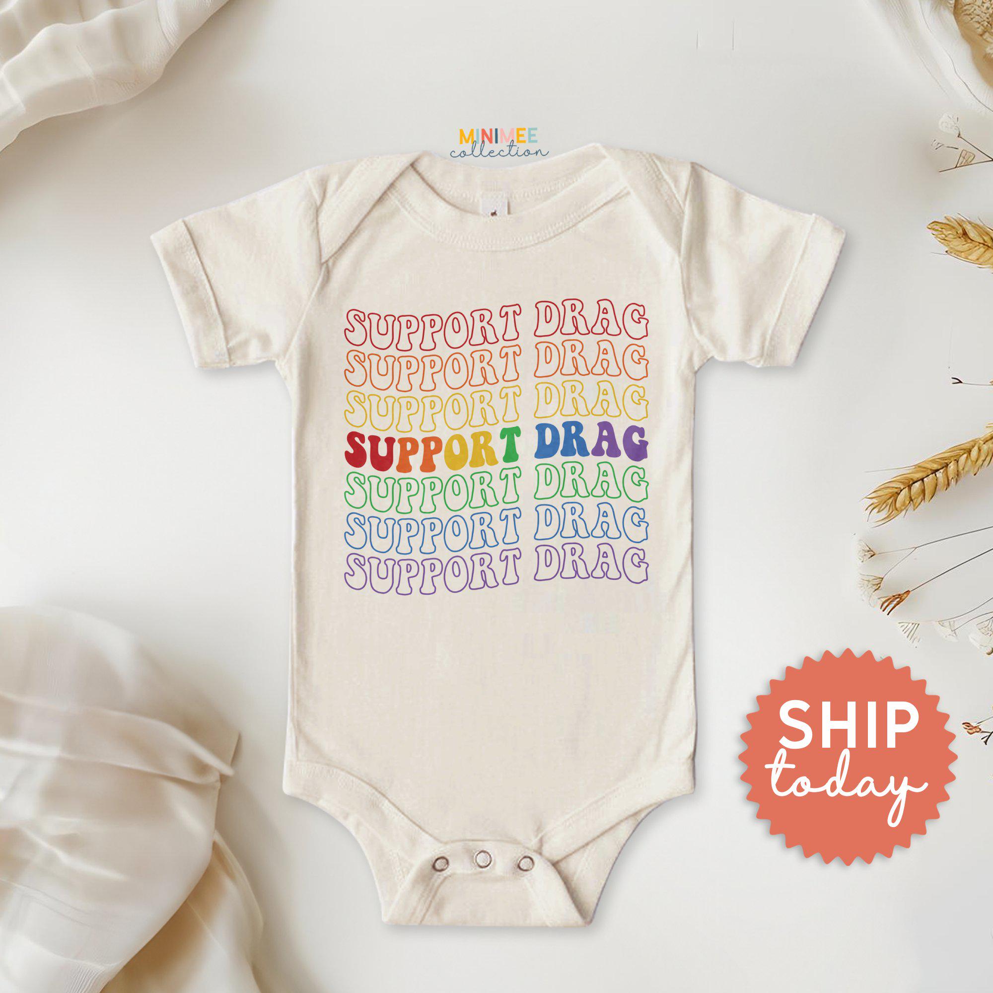 Inktastic Future Drag Racer Baby Bodysuit - Colorful Handprint Design