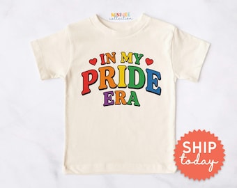 In My Pride Era Kid Shirt | Rainbow LGBTQ Pride Month Tee | Gay Pride Apparel Gift (BC-PRI117)