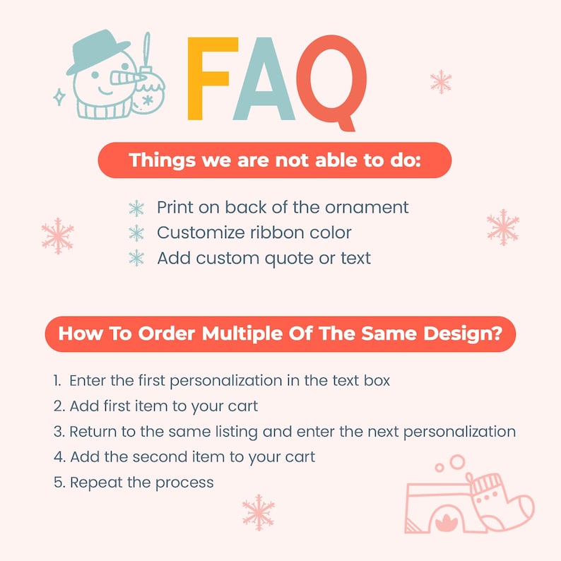 a poster with instructions on how to use the faq