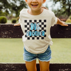 Big Brother Toddler Shirt, Toddler Announcement Apparel, Big Brother To Be Clothing, Pregnancy Reveal T-Shirt, BC-FAM28, Onesies® Brand image 4