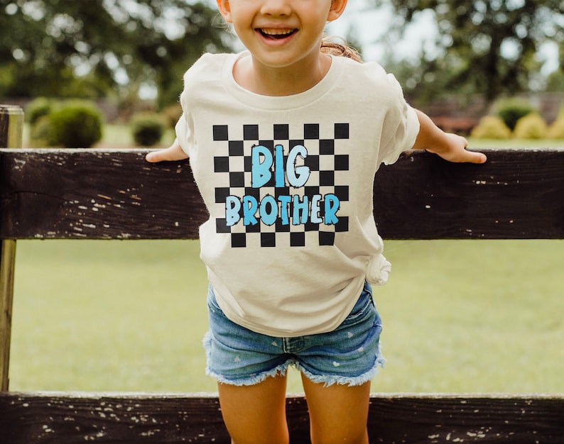Big Brother Toddler Shirt, Toddler Announcement Apparel, Big Brother To Be Clothing, Pregnancy Reveal T-Shirt, BC-FAM28, Onesies® Brand image 4