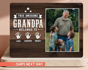 Custom Gift for Grandpa |Personalized Grandpa Birthday Gift |  Fathers Day Gift  (PS-DAD51)